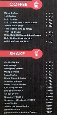 Daabri Cafe House menu 1