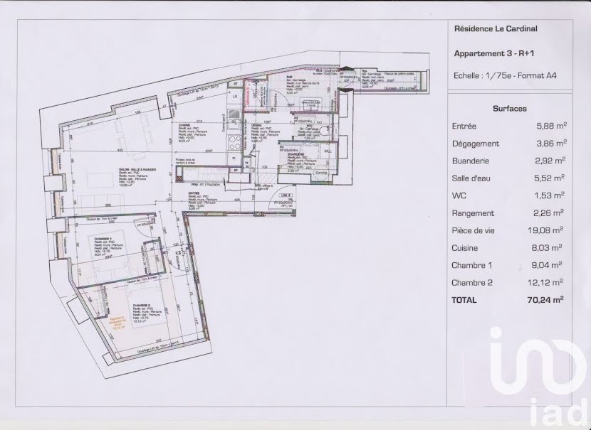 Vente appartement 3 pièces 70 m² à Cauterets (65110), 335 440 €