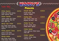 Woody's Pizzeria menu 1