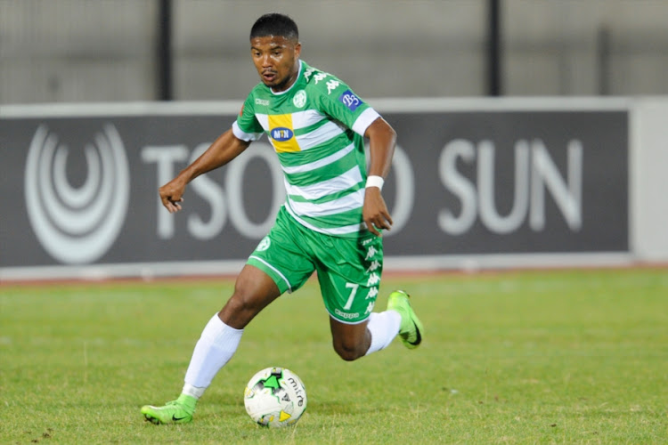 Lyle Lakay of Bloemfontein Celtic during the Absa Premiership match against Orlando Pirates at Dr. Molemela Stadium on May 10, 2017 in Bloemfontein, South Africa. Lakay was on Saturday 1 July 2017 announced as the new Cape Town City FC player.