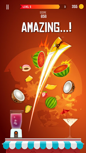 Screenshot Knife Master Slicing Hit Juice