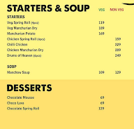 The Momo Co. menu 1