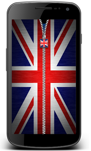 UK Flag Zipper Lock Free