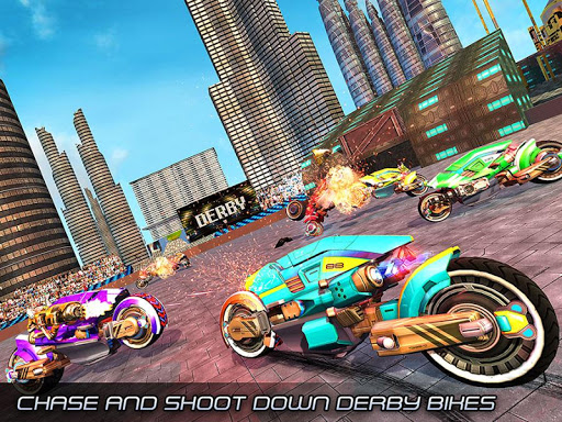 Bike Racing Futuristic Demolition Derby (Ad-Free)