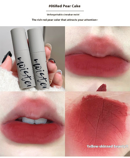 Title 18, Matte Finish Velvet Non-fading White Smoked Lip...