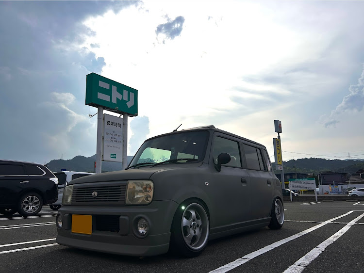 アルトラパンの暑い、、暑いぞおおお！！に関するカスタム事例の投稿画像1枚目