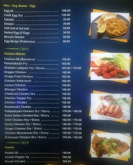 Hotel Pandiaas menu 2