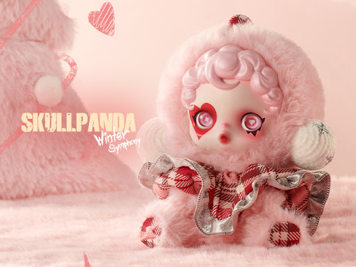 SKULLPANDA Winter Symphony シリーズ ぬいぐるみペンダント SKULLPANDA Winter Symphony シリーズ ぬいぐるみペンダント