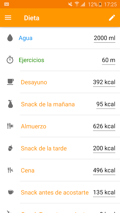  Dieta y Fitness - Tecnonutri: captura de pantalla 