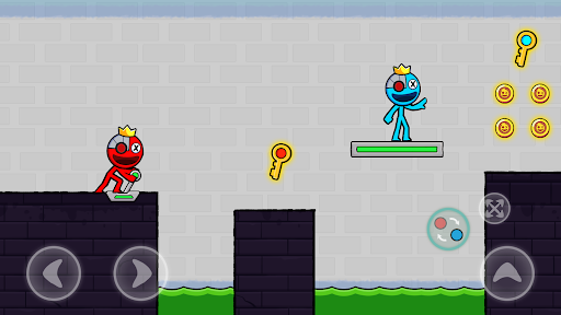 Screenshot Red Blue Stick: Rainbow Master