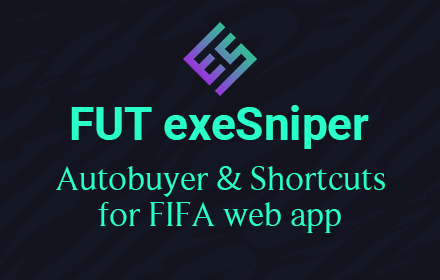 FUT exeSniper | Shortcuts & Autobuyer small promo image