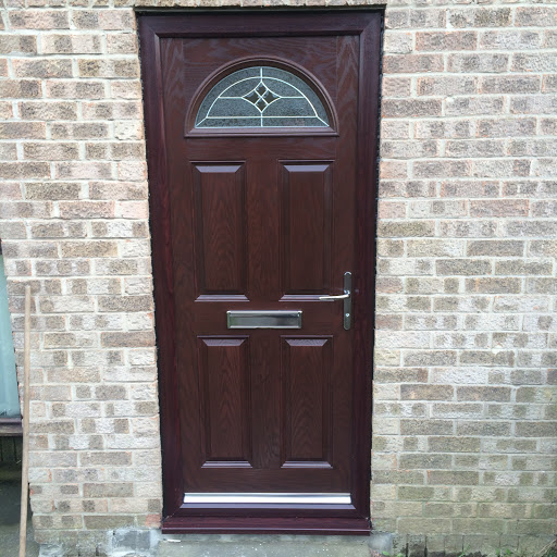 Rosewood composite door