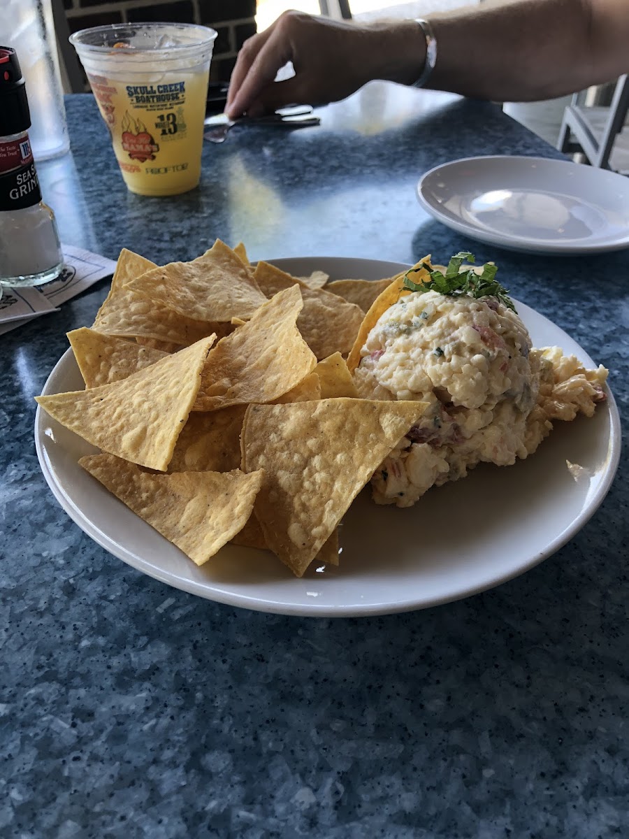 Pimento cheese appetizer