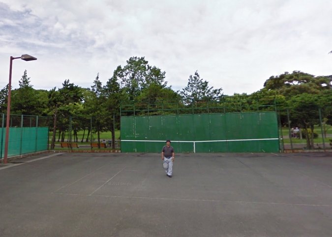 江戸川区篠崎公園壁打ちテニスコート