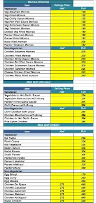 Fusion Meals menu 2