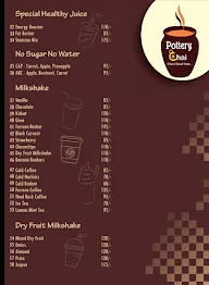 Pottery Chai menu 2