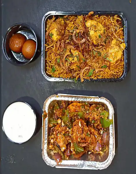 Boneless Chicken Dum Biryani Combo