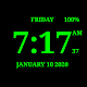 Digital Clock Live Wallpaper-7 Download on Windows