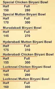 Biryani King menu 3