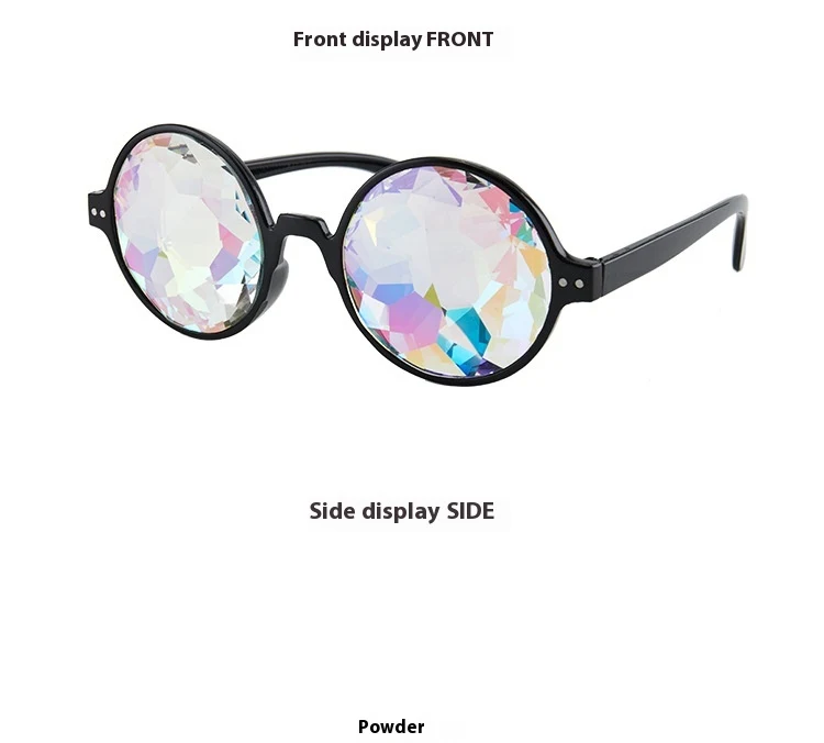 Title 9, Kaleidoskop Konzert-Sonnenbrille mit facettiert...