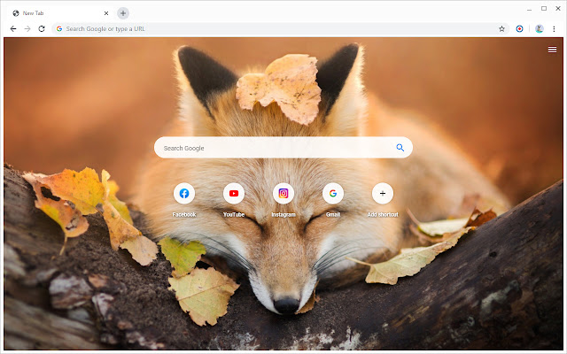 Fox Wallpapers and New Tab