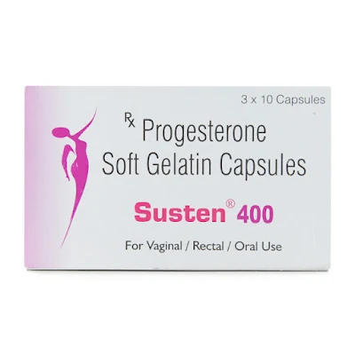 SUSTEN 400 MG CAP 10'S