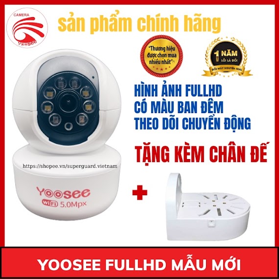 Camera Yoosee 3.0Mpx Siêu Nét Góc Rộng (Chuẩn)