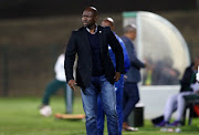 Steve Komphela during the Absa Premiership match between Golden Arrows and Bloemfontein Celtic at Princess Magogo Stadium on August 08, 2018 in Durban, South Africa. 