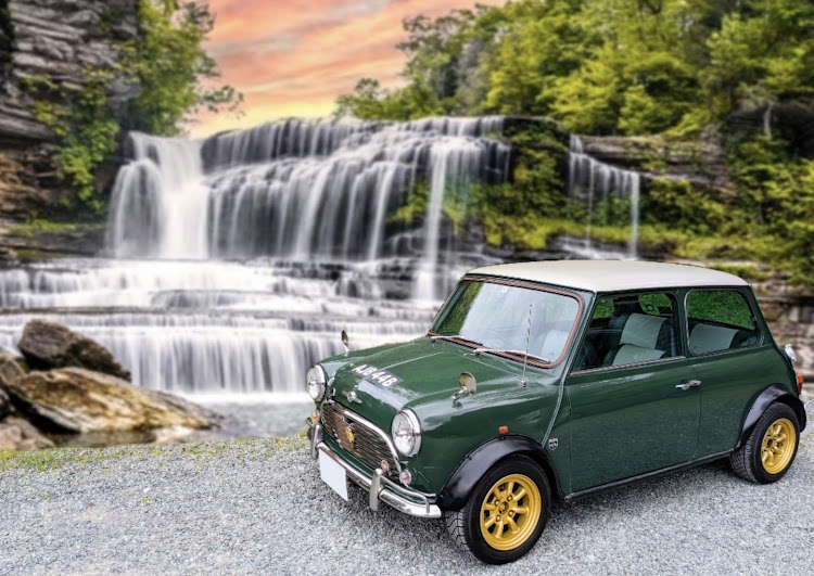 ミニクーパー1.3の画像加工でヒマつぶし・カオチューン‥😎👍・ニャーチューンに関するカスタム事例の投稿画像1枚目