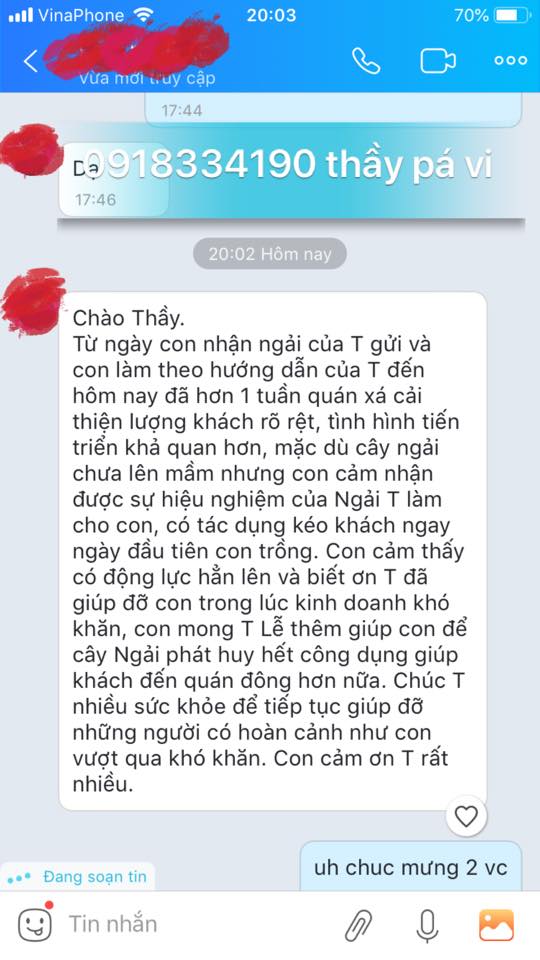 Cách làm bùa buôn bán từ thầy Pá vi