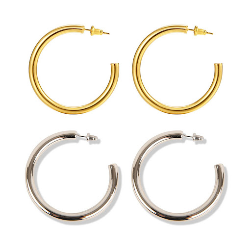 Title 6, Stylish European and American Round Stainless S...