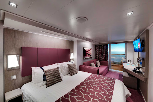 msc-seaside-balcony-stateroom.jpg - Step out onto the veranda in a balcony stateroom on MSC Seaside. 