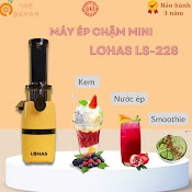 Máy Ép Chậm, Máy Ép Trái Cây, Rau Củ Quả Mini Lohas Ls - 228 Cao Cấp Chính Hãng - Bảo Hành 36 Tháng