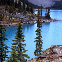 Moraine lake, Alberta CAN di 