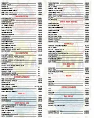 Ratna Sagar menu 1