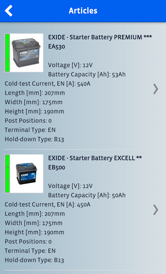 EXIDE Battery Finder Android Apps on Google Play