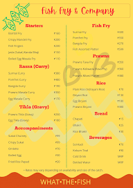 Fish Fry & Company menu 1