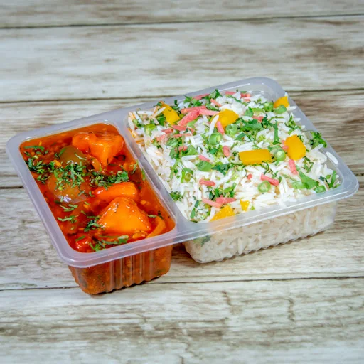 Chilli Paneer + Fried Rice Combo