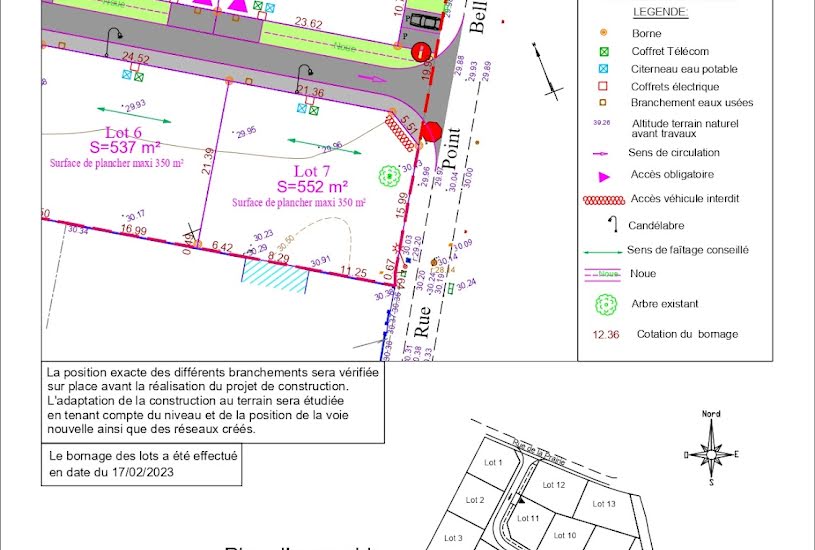  Vente Terrain à bâtir - à Beauvoir-sur-Niort (79360) 