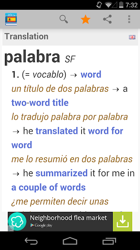 Spanish Dictionary by Farlex