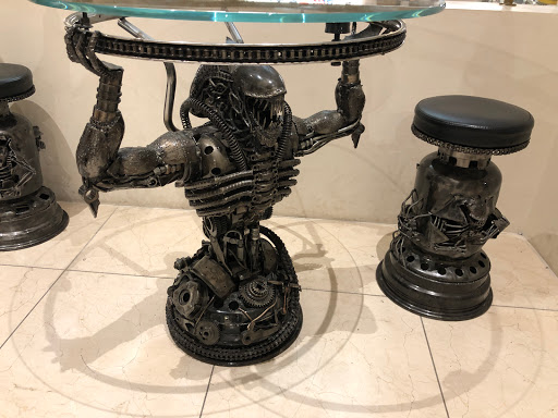 Gallery of Steel Figures Prague Czechia 2019