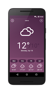 Easy Weather screenshot for Android