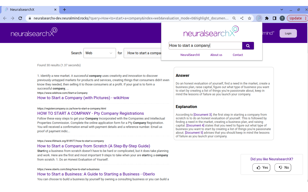 NeuralSearchX Preview image 3