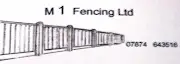 M1 Fencing Ltd Logo