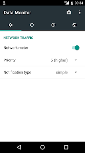 Data Monitor: Simple Net-Meter Screenshot