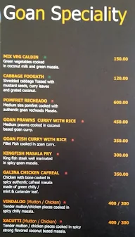 Curry Leaf menu 3