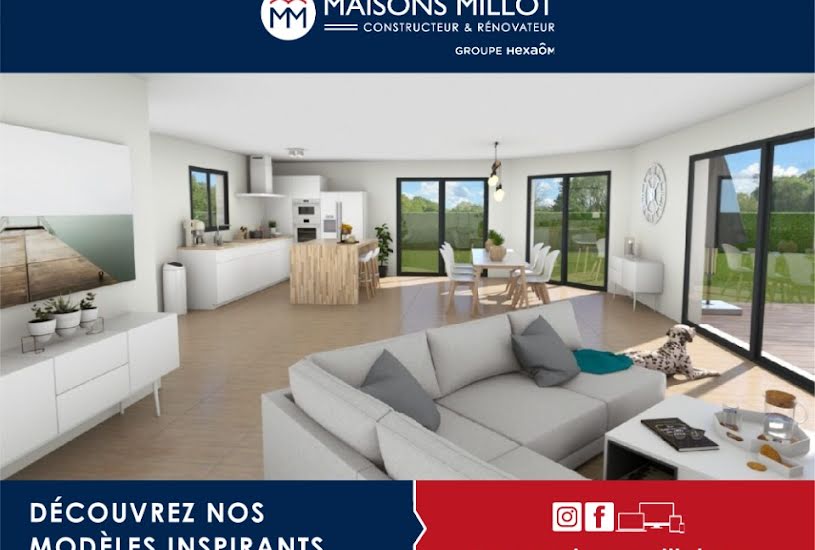  Vente Terrain + Maison - Terrain : 1 580m² - Maison : 91m² à Saint-Just-le-Martel (87590) 