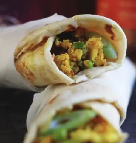 Paneer Bhurji Wrap