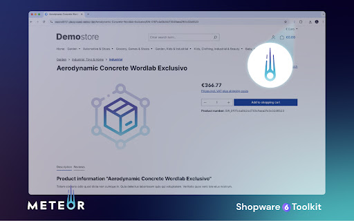 Meteor Shopware 6 Toolkit