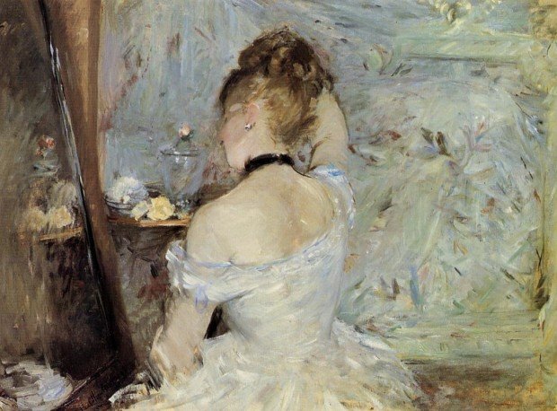 Jean-Honoré Fragonard Berthe Morisot, Woman at Her Toilette, 1875/80, Art Institute of Chicago